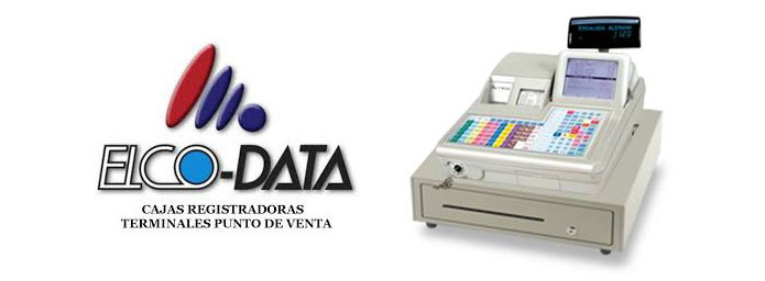 cajas registradoras elco data