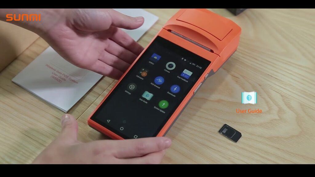 sunmi v1 tpv tactil portatil