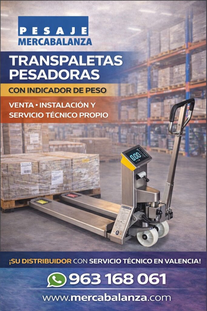 Transpaletas Pesadoras en Valencia: Optimiza tu Logística con Mercabalanza